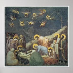 Lamentation of Christ, c.1305 Giotto Poster