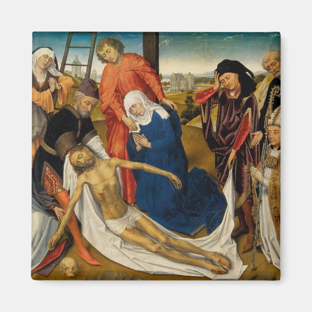 Lamentation over Dead Christ, c. 1460-1464 Magnet (Front)