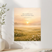 Lamentations 3:22-23 Bible Verse Christian Faith