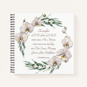 Lamentations 3:22-23 Steadfast Love of the Lord Notebook