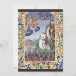 Lamentations de saint Bernard Holiday Card