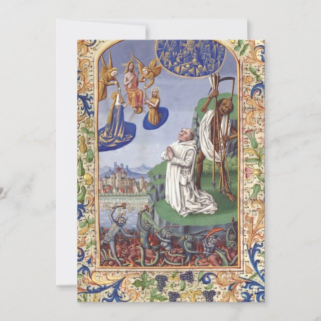 Lamentations de saint Bernard Invitation (Front)