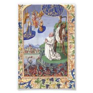 Lamentations de saint Bernard Photo Print