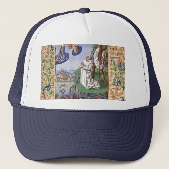 Lamentations de saint Bernard Trucker Hat (Front)
