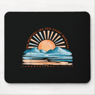 Lamentations His Mercies Are New Every Morning Bas Mouse Pad