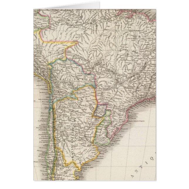 L'Amerique Meridionale - South America (Front)