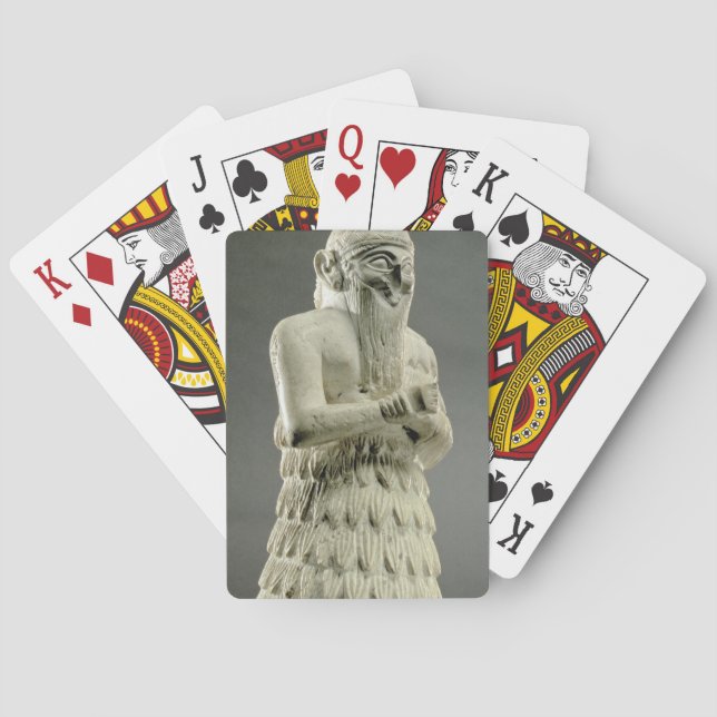 Lamgi-Mari, King of Mari, Middle Euphrates, Early Playing Cards (Back)