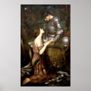 Lamia (1905) by John Waterhouse Poster