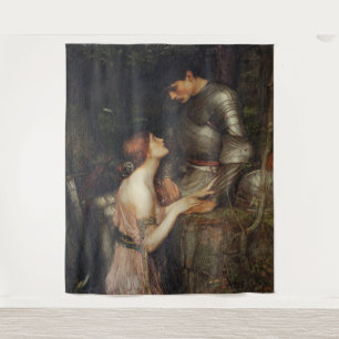 Lamia and the Soldier by J W Waterhouse 1905 Tapestry