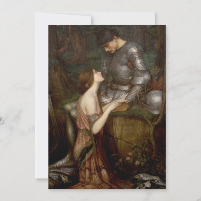 Lamia and the Soldier by John William Waterhouse (Front)