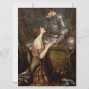 Lamia and the Soldier (by John William Waterhouse) Card