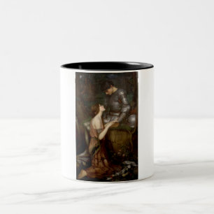 Lamia and the Soldier (by John William Waterhouse) Two-Tone Coffee Mug