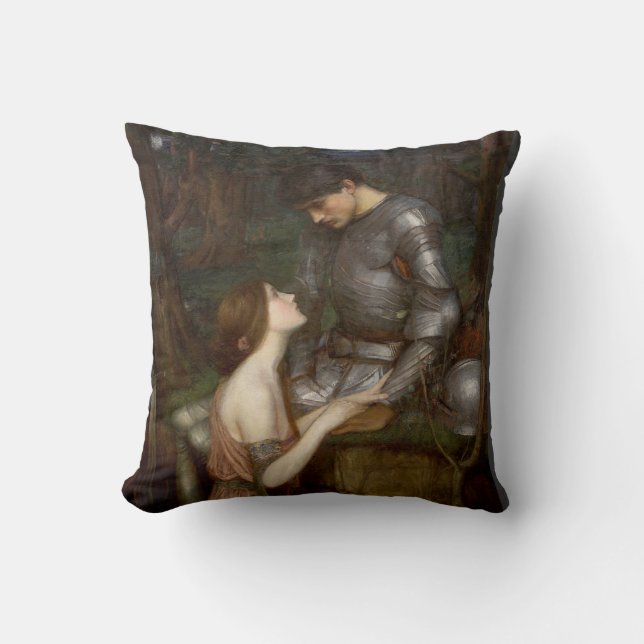 Lamia by John William Waterhouse Cushion (Front)