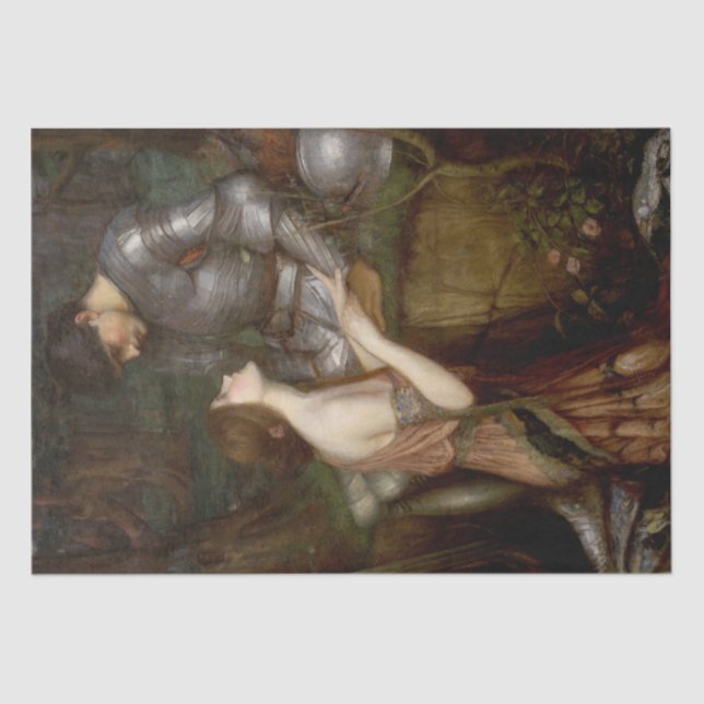 Lamia by John William Waterhouse Tissue Paper (Front)