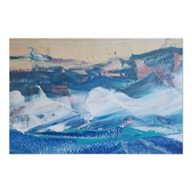 Lámina Yellow Coast Monticelli Art Photo Print (Front)