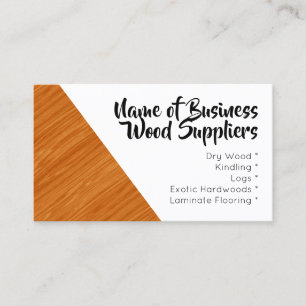 Laminate flooring photograph wood products business card