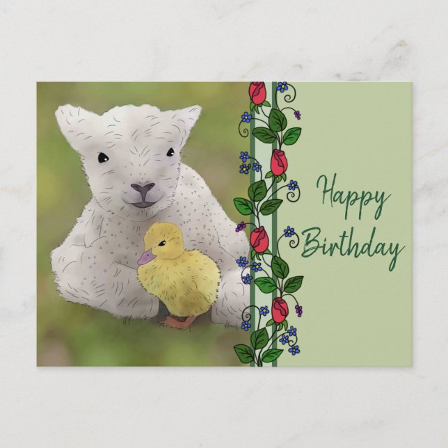 Lamm und Ente Postcard (Front)
