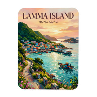 Lamma Island Hong Kong Magnet