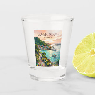 Lamma Island Hong Kong Shot Glass
