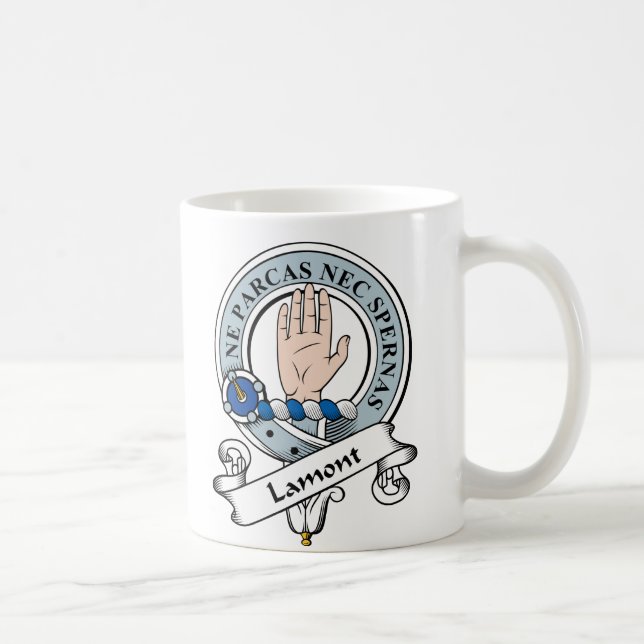 Lamont Clan Badge Coffee Mug (Right)