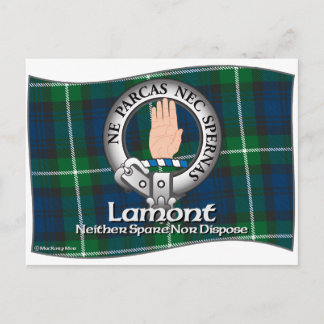 Lamont Clan Postcard