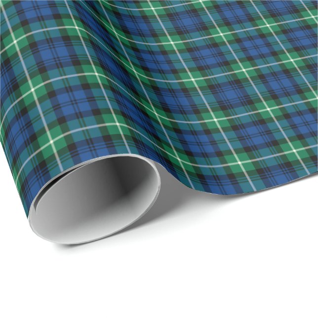 Lamont Clan Tartan Wrapping Paper (Roll Corner)