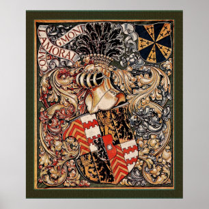Lamoral, Count of Egmont (Vintage Coat of Arms) Poster