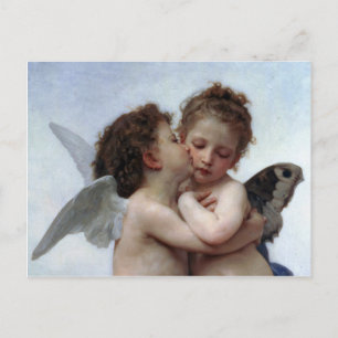 L'Amour et Psyché, Enfants – William Bouguereau Postcard