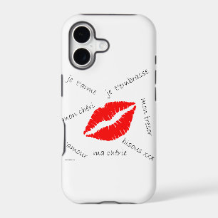 L'amour French Kiss iPhone Case