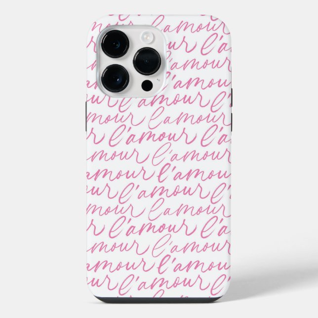 L'amour iPhone Case (Back)
