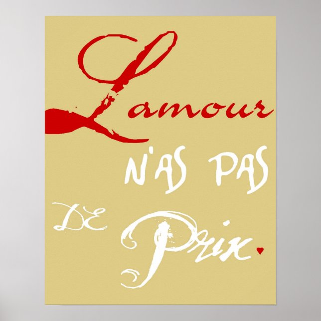 L'amour (Love is Precious) Poster (Front)