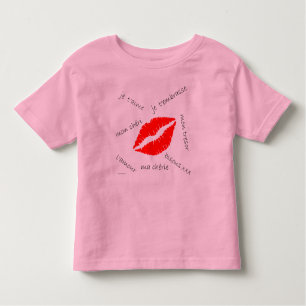 L'amour Retro Toddler Shirts