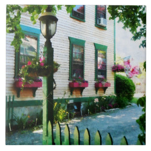Lamp and Window Boxes Tile