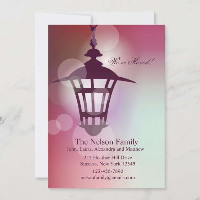 Lamp Glow Moving Announcement (Front)