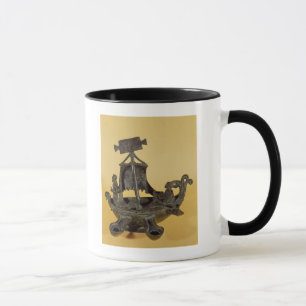 Lamp in the form of a boat mug