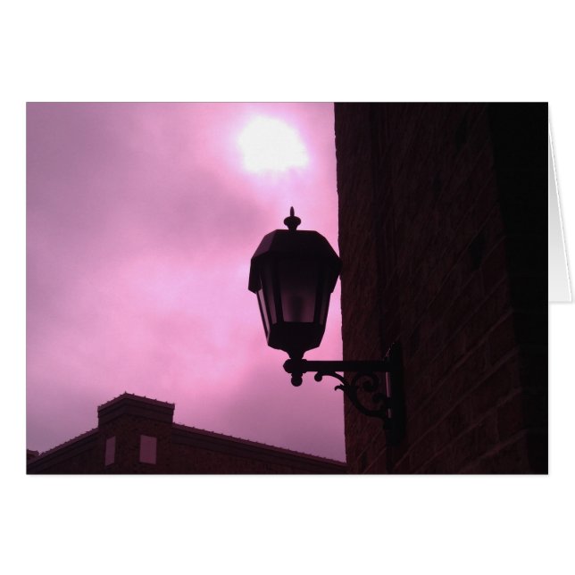 Lamp Light, card (Front Horizontal)