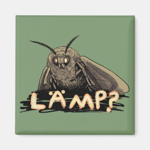 Lamp? Moth Meme Magnet