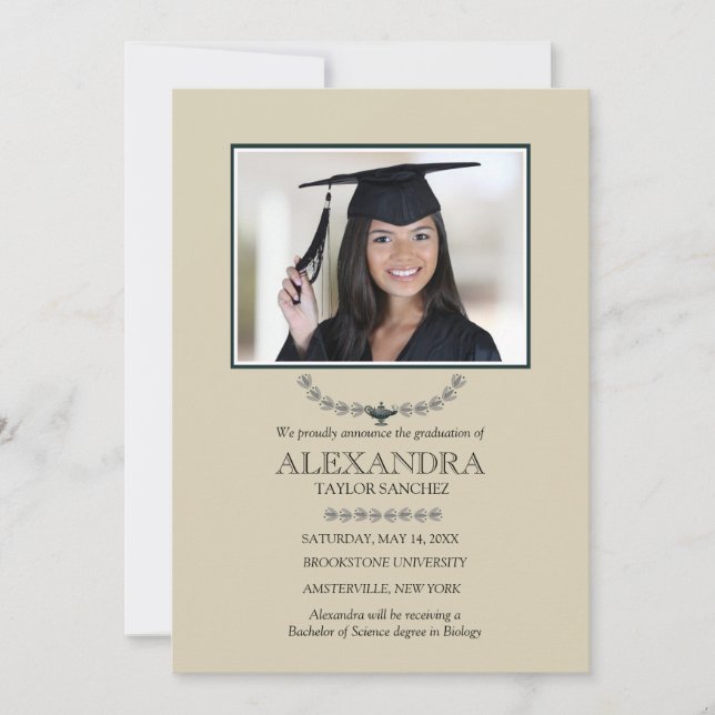 Lamp of Knowledge Photo Announcement (Front)