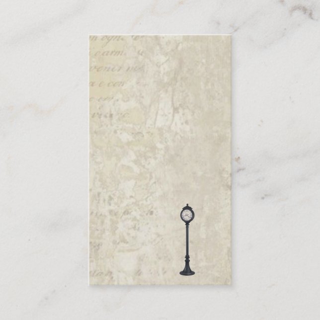 LAMP POST CALLING CARDS (Front)