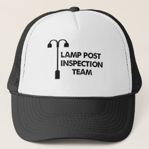 Lamp Post Inspection Team Trucker Hat