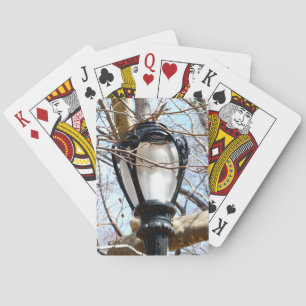 Lamp Post New York Central Park Playing Cards
