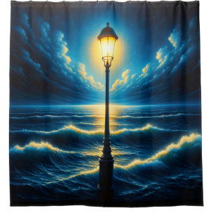 Lamp Post Shower Curtain
