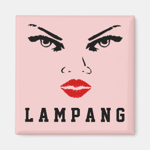 Lampang, Thailand Woman Magnet