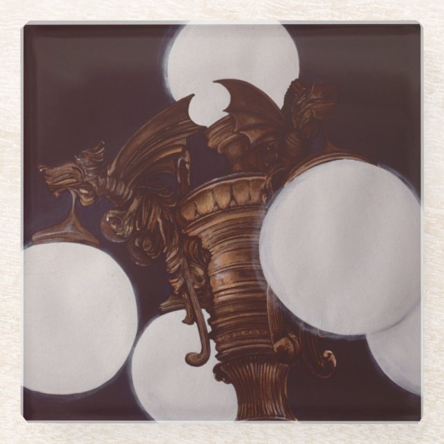 Lamplight from Demons Glass Coaster (Front)