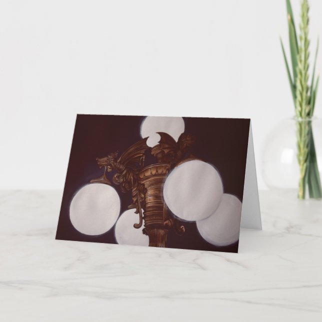 Lamplight from Demons Greeting Card (Front)