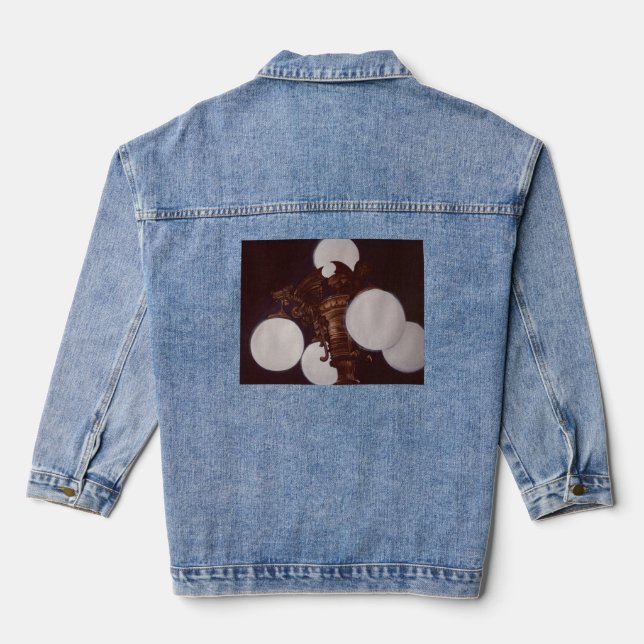 Lamplight from Demon's Wings Denim Jacket (Back)
