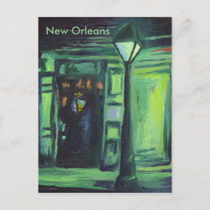 Lamplight, New Orleans Postcard