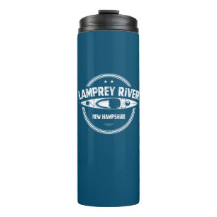 Lamprey River New Hampshire Kayaking Thermal Tumbler