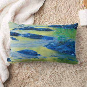 Lamprey River New Hampshire Lumbar Cushion
