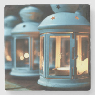 Lamps, Lanterns, and Candles Stone Coaster